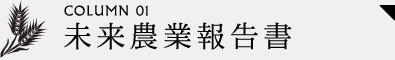 COLUMN01 未来農業報告書