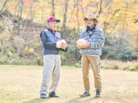 地域に受け継がれる伝統野菜「里川カボチャ」